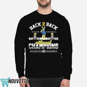 Back To Back Division I Football 2022 2023 National Champions South Dakota State Jackrabbits Shirt 1 Back To Back Division I Football 2022 2023 National Champions South Dakota State Jackrabbits Shirt 5 10