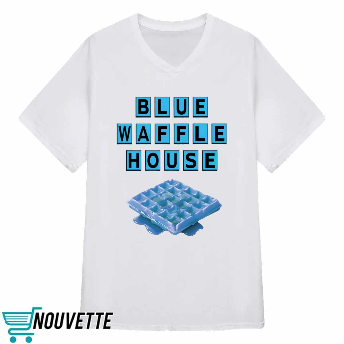 Blue Waffle House Shirt Blue Waffle House Shirt