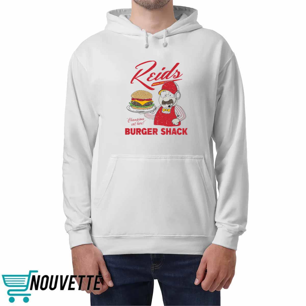 Champions Eat Here Keids Burger Shack Shirt Champions Eat Here Keids Burger Shack Shirt