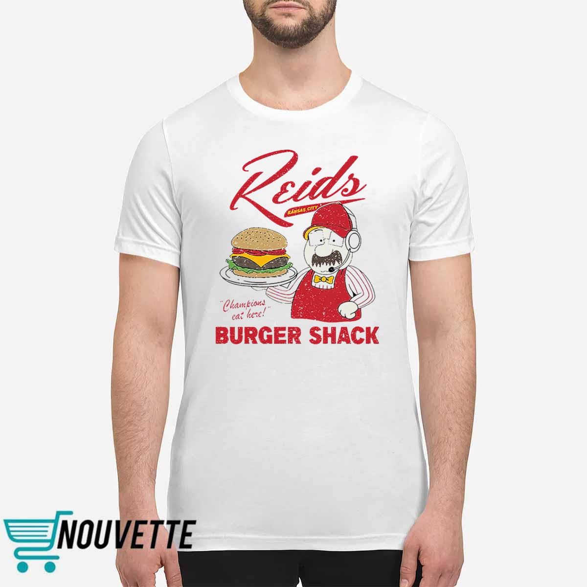 Champions Eat Here Keids Burger Shack Shirt Champions Eat Here Keids Burger Shack Shirt