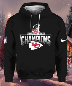 Chiefs 2023 AFC Conference Champions Hoodie Chiefs 2023 AFC Conference Champions Hoodie