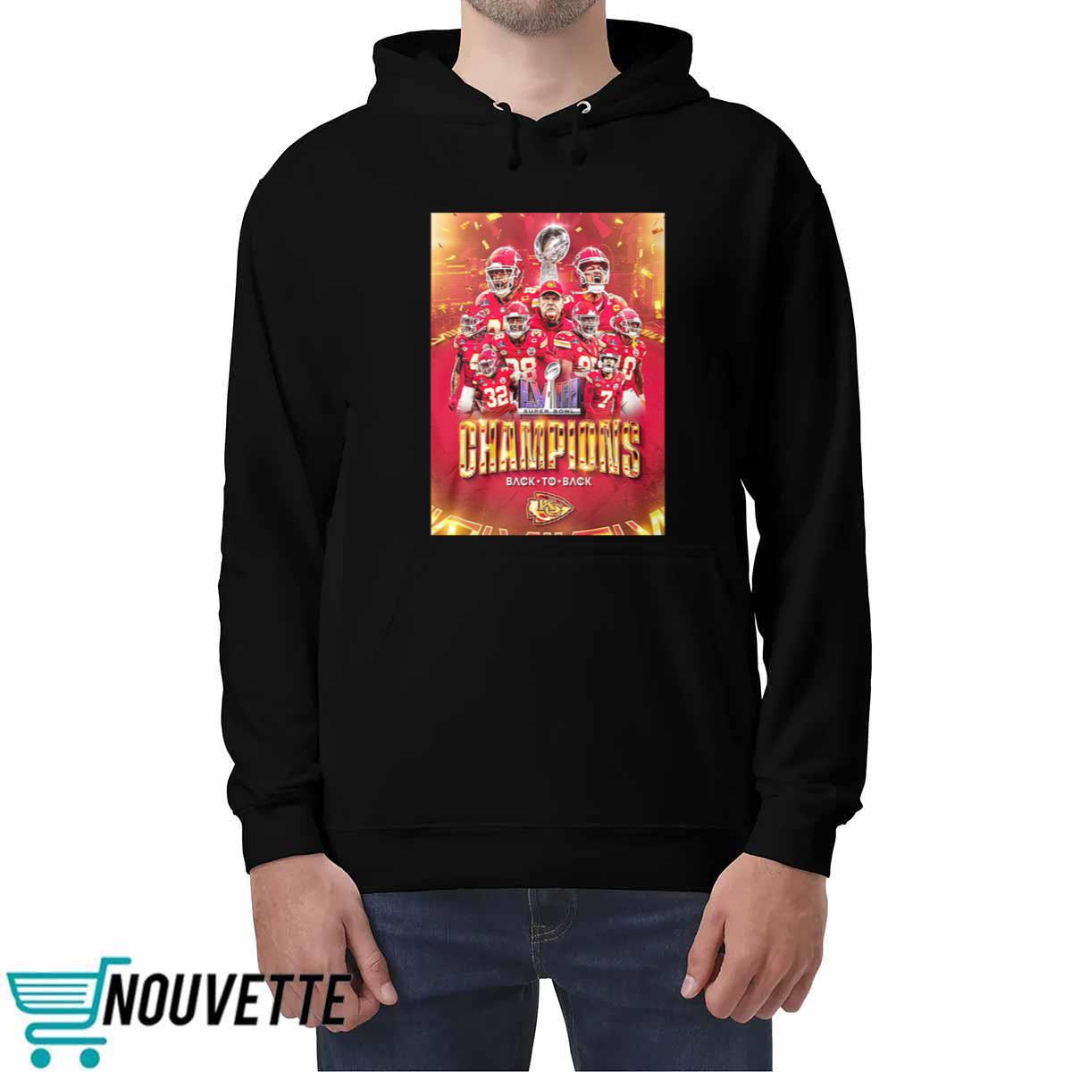 Chiefs Back To Back Champions Shirt Chiefs Back To Back Champions Shirt