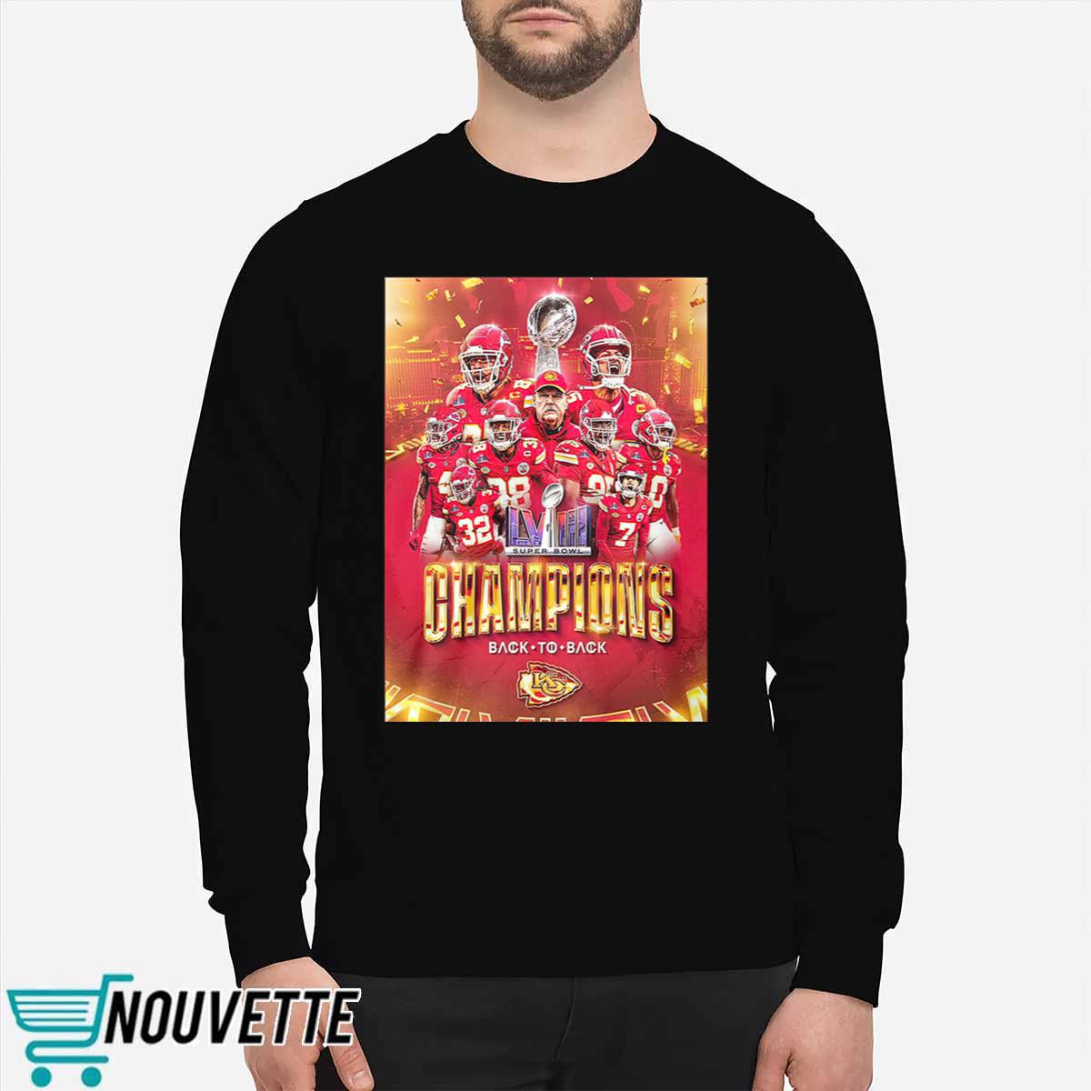 Chiefs Back To Back Champions Shirt Chiefs Back To Back Champions Shirt