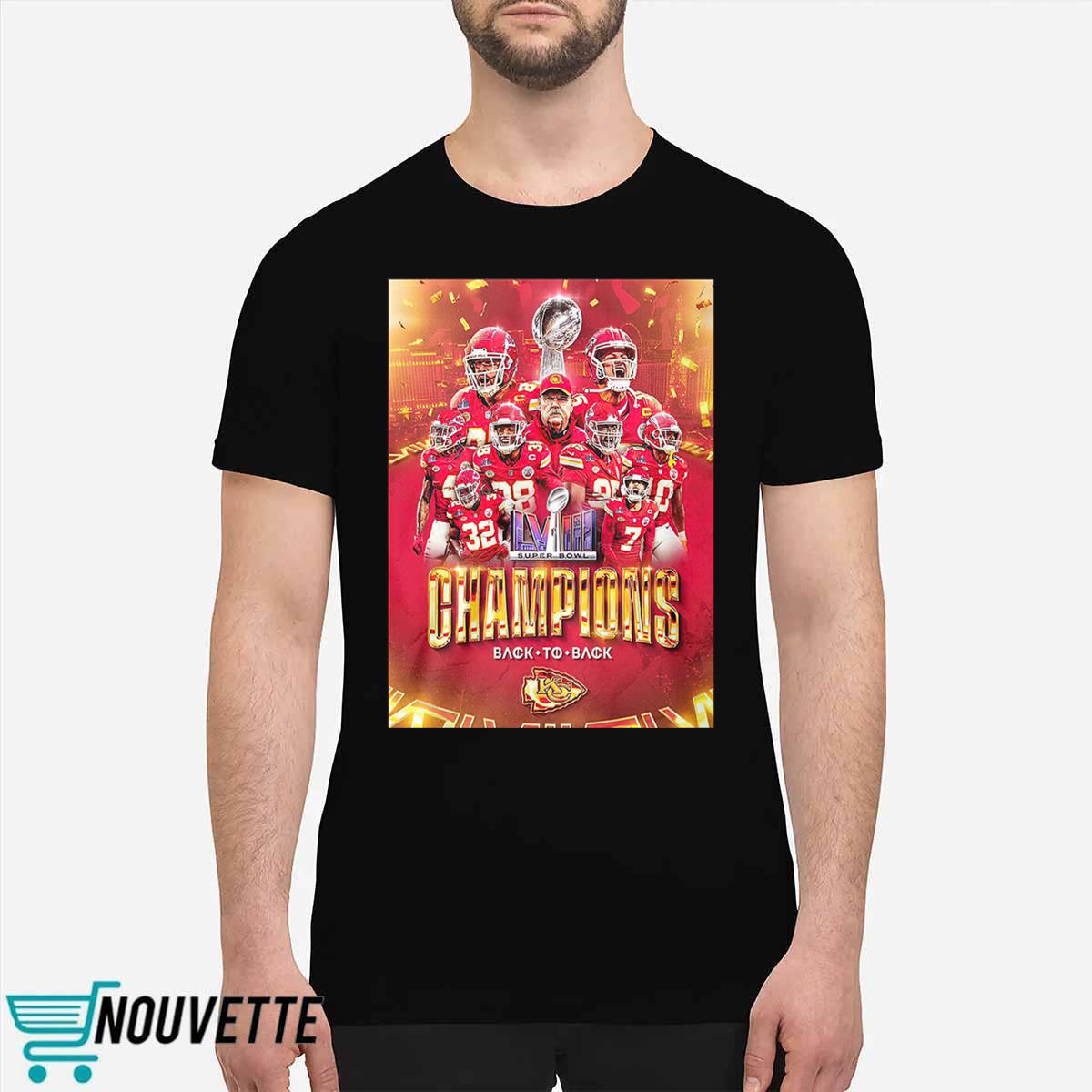 Chiefs Back To Back Champions Shirt Chiefs Back To Back Champions Shirt