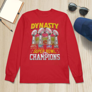 Chiefs Dynasty Super Bowl 4 Time Champions Shirt 3 Chiefs Dynasty Super Bowl 4 Time Champions Shirt
