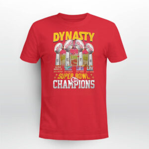 Chiefs Dynasty Super Bowl 4 Time Champions Shirt 1 Chiefs Dynasty Super Bowl 4 Time Champions Shirt