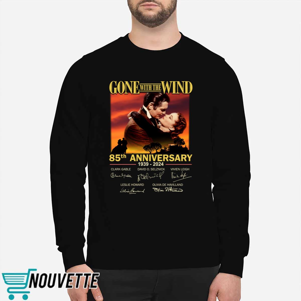 Gone With The Wind 85th Anniversary 1939 2024 Thank You For The Memories Shirt Gone With The Wind 85th Anniversary 1939 2024 Thank You For The Memories Shirt