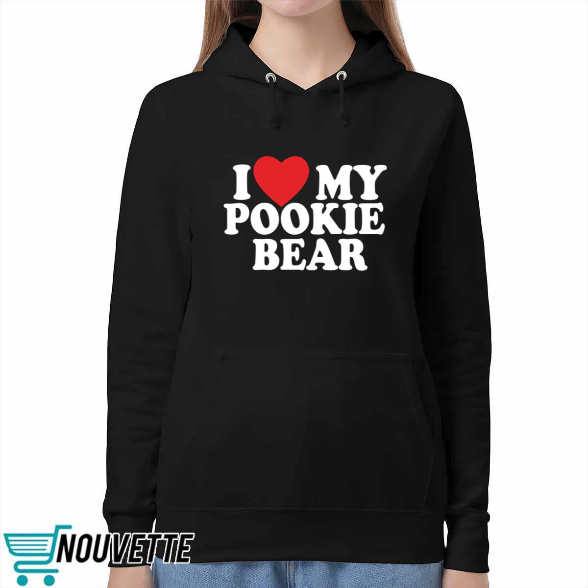 I Love 3 My Pookie Bear Shirt I Love 3 My Pookie Bear Shirt