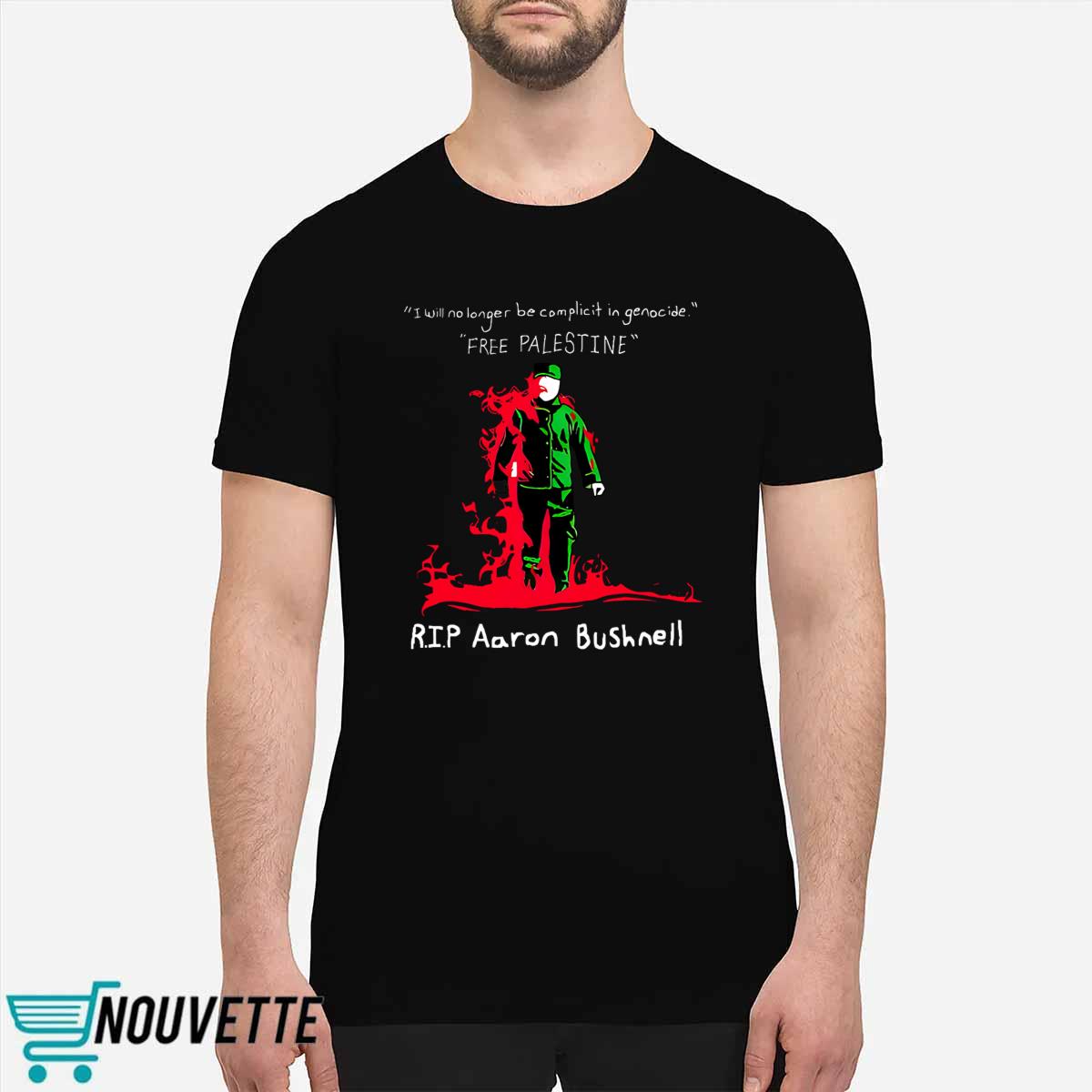 I Will No Longer Be Complicit In Genocide Free Palestine Rip Aaron Bushnell Shirt I Will No Longer Be Complicit In Genocide Free Palestine Rip Aaron Bushnell Shirt