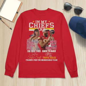 In My Chiefs Era Taylor And Travis Kelce Thanks For The Memorable Year Shirt