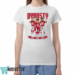 Kansas City 2023 World Champs Dynasty Caricatures Shirt