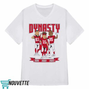 Kansas City 2023 World Champs Dynasty Caricatures Shirt
