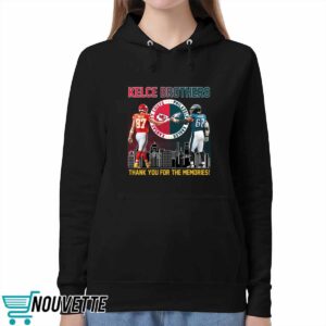 Kelce Brothers Thank You For The Memories Shirt 4 Kelce Brothers Thank You For The Memories Shirt 1 2