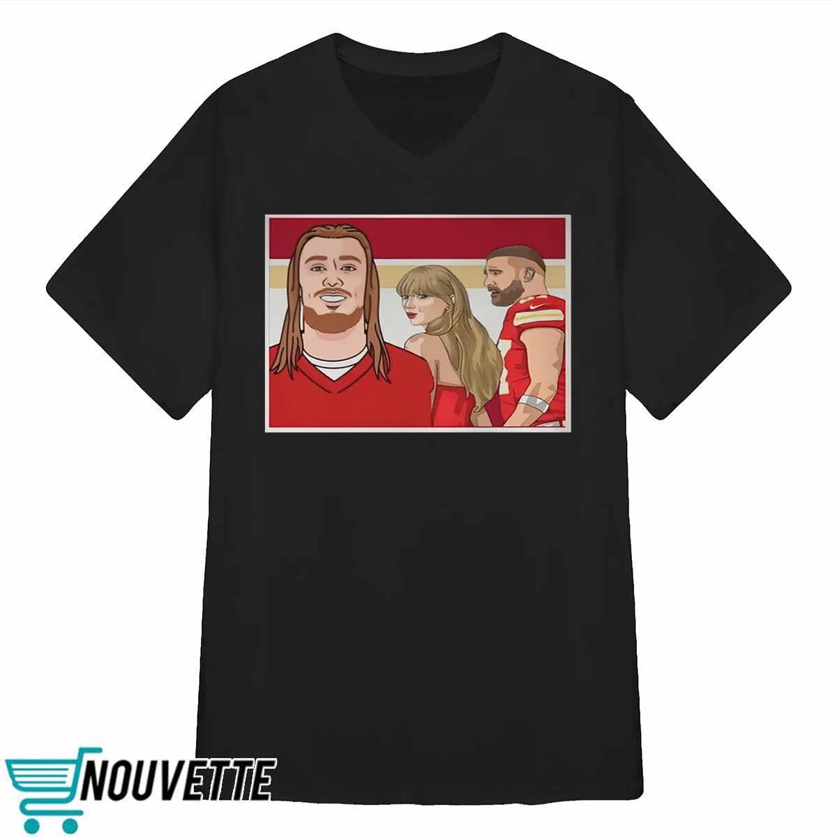 Kittle Better Than Kelce Taylor Shirt Kittle Better Than Kelce Taylor Shirt