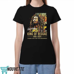 Legends Never Die Bob Marley King Of Reggae 1945 – 2024 Thank You For The Memories Shirt Legends Never Die Bob Marley King Of Reggae 1945 – 2024 Thank You For The Memories Shirt