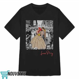 Love Story Travis Kelce Kiss Taylor Shirt
