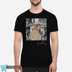 Love Story Travis Kelce Kiss Taylor Shirt