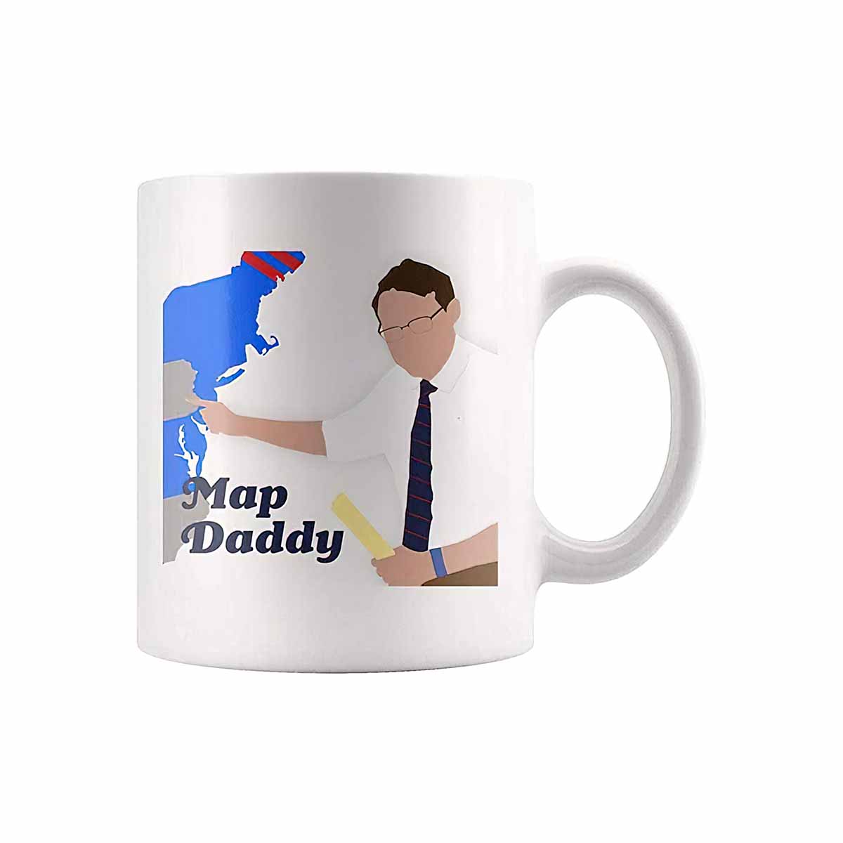 Map Daddy Mug Map Daddy Mug