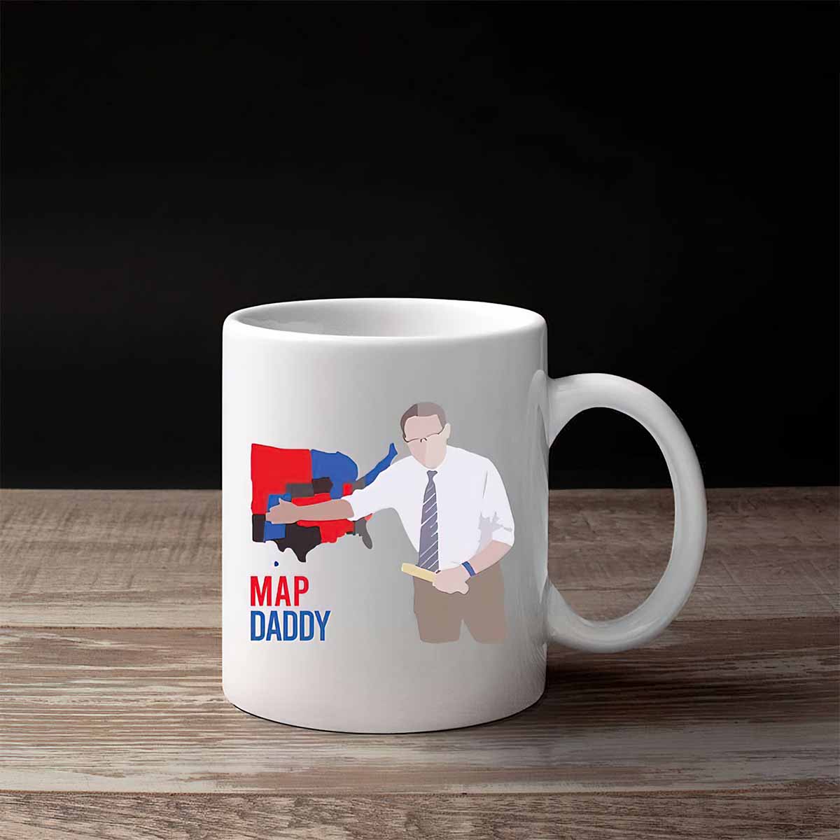 Map Daddy Mug Map Daddy Mug