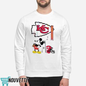 Mickey Mouse Kansas City Chiefs Champions Trophy Shirt