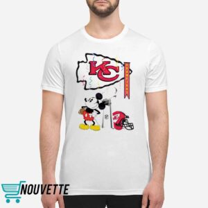 Mickey Mouse Kansas City Chiefs Champions Trophy Shirt Mickey Mouse Kansas City Chiefs Champions Trophy Shirt