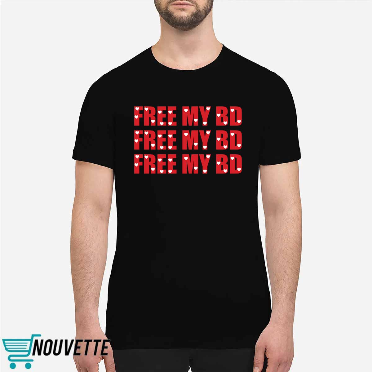 Mjaé Free My Bd Shirt Mjaé Free My Bd Shirt