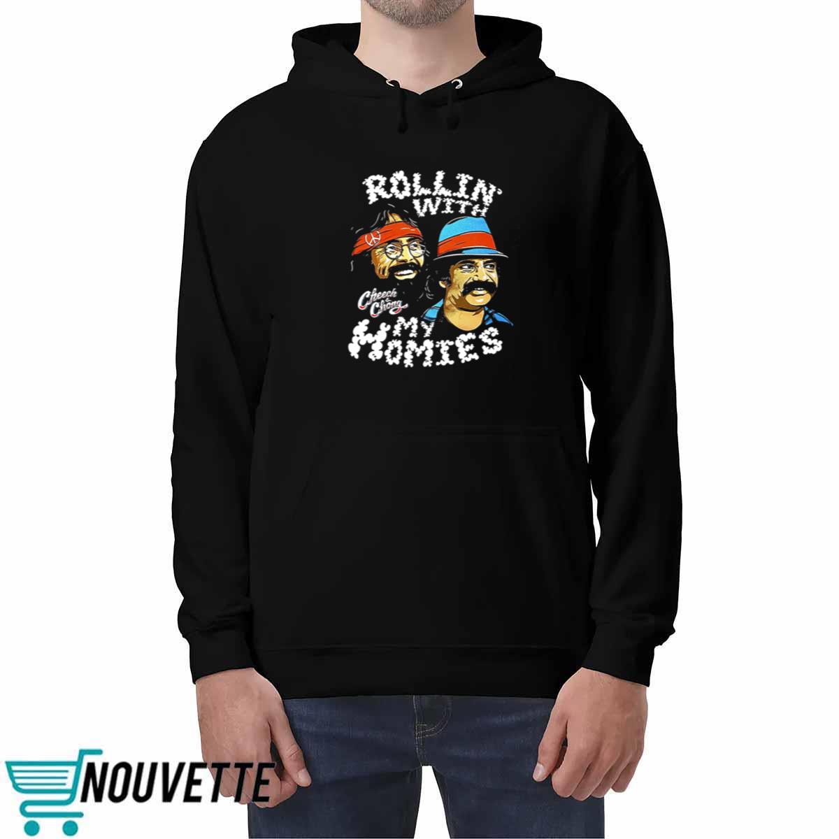 Rollin With My Homies Cheech Chong Shirt Rollin With My Homies Cheech Chong Shirt