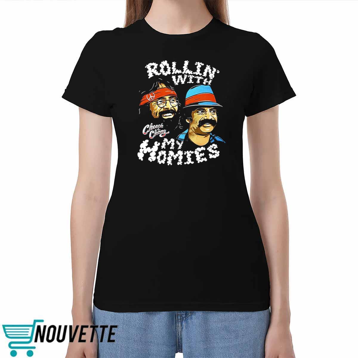 Rollin With My Homies Cheech Chong Shirt Rollin With My Homies Cheech Chong Shirt