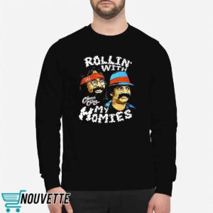 Rollin With My Homies Cheech Chong Shirt 2 Rollin With My Homies Cheech Chong Shirt