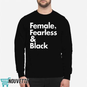 Sheryl Swoopes Female Fearless And Black Shirt