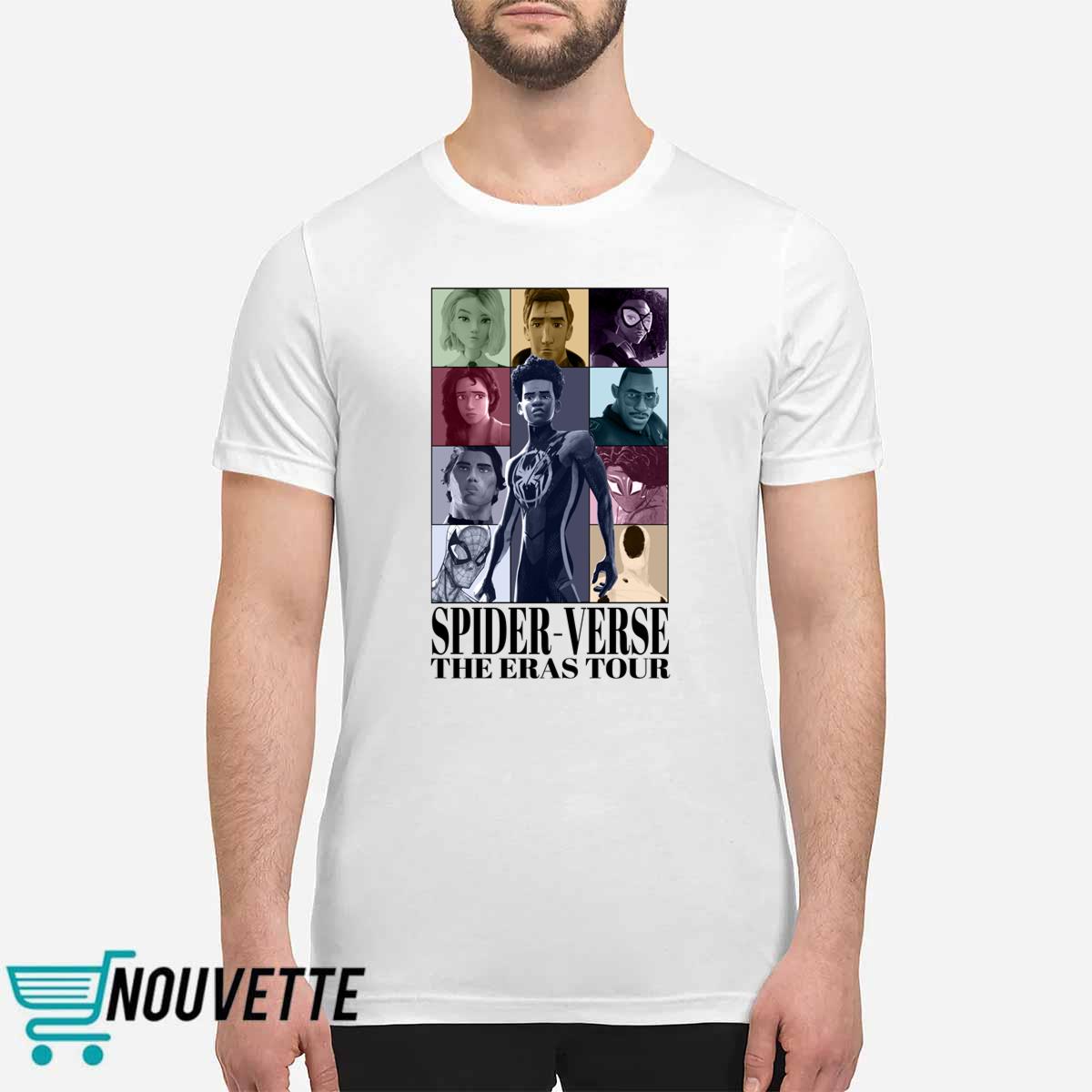 Spider Verse The Eras Tour Shirt Spider Verse The Eras Tour Shirt