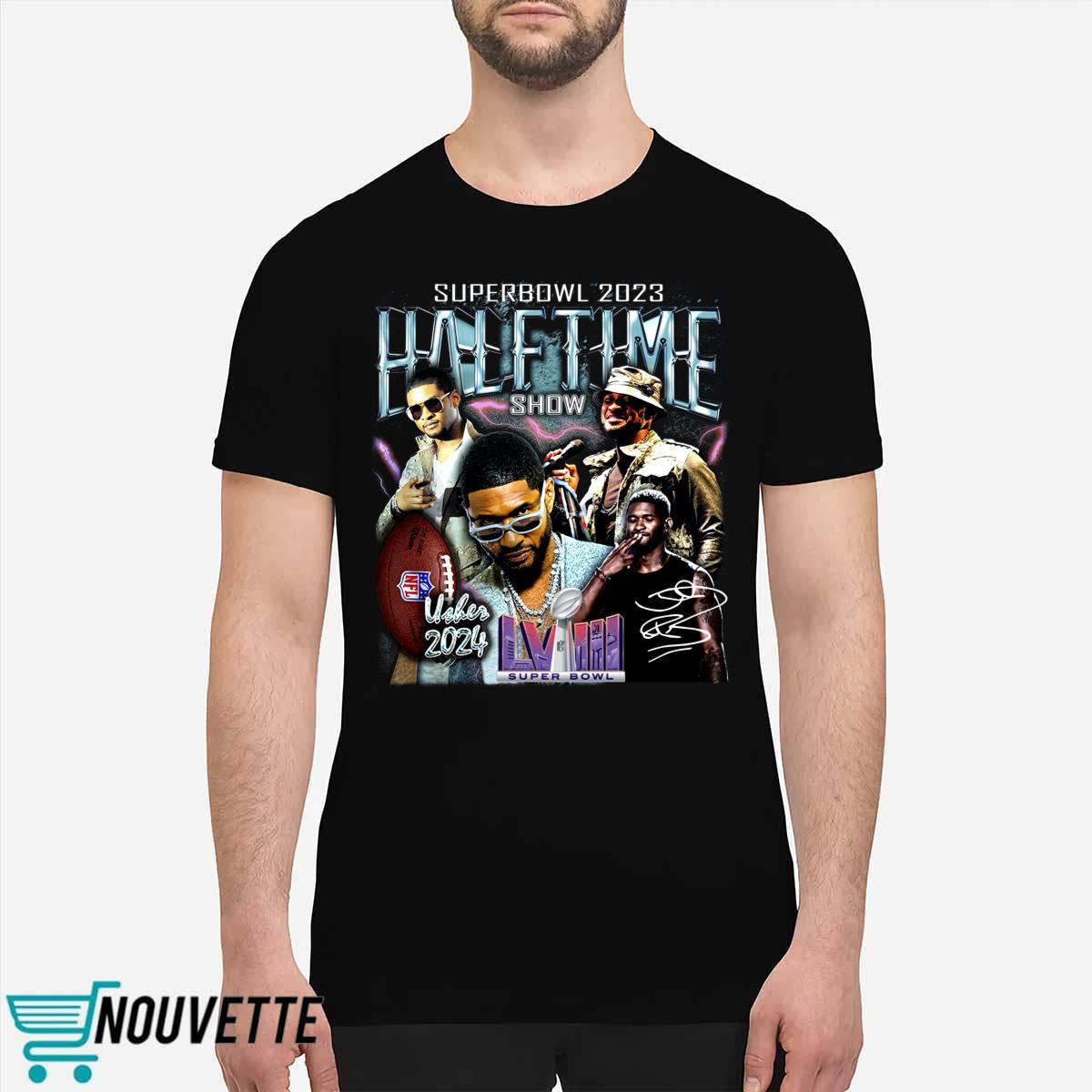 Super Bowl 2024 Halftime Show Usher Shirt Super Bowl 2024 Halftime Show Usher Shirt