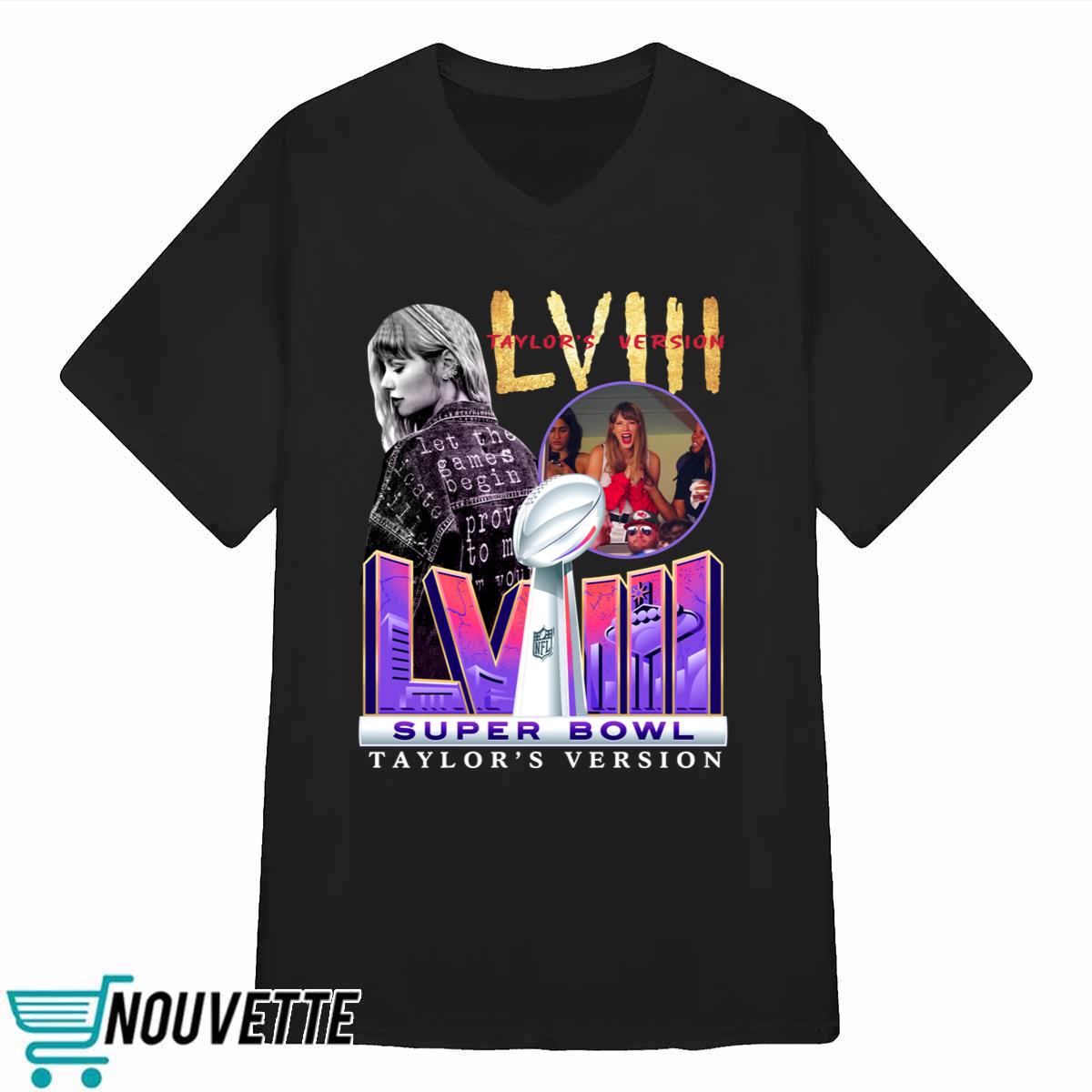 Super Bowl Lviii Taylor’s Version Shirt Super Bowl Lviii Taylor’s Version Shirt
