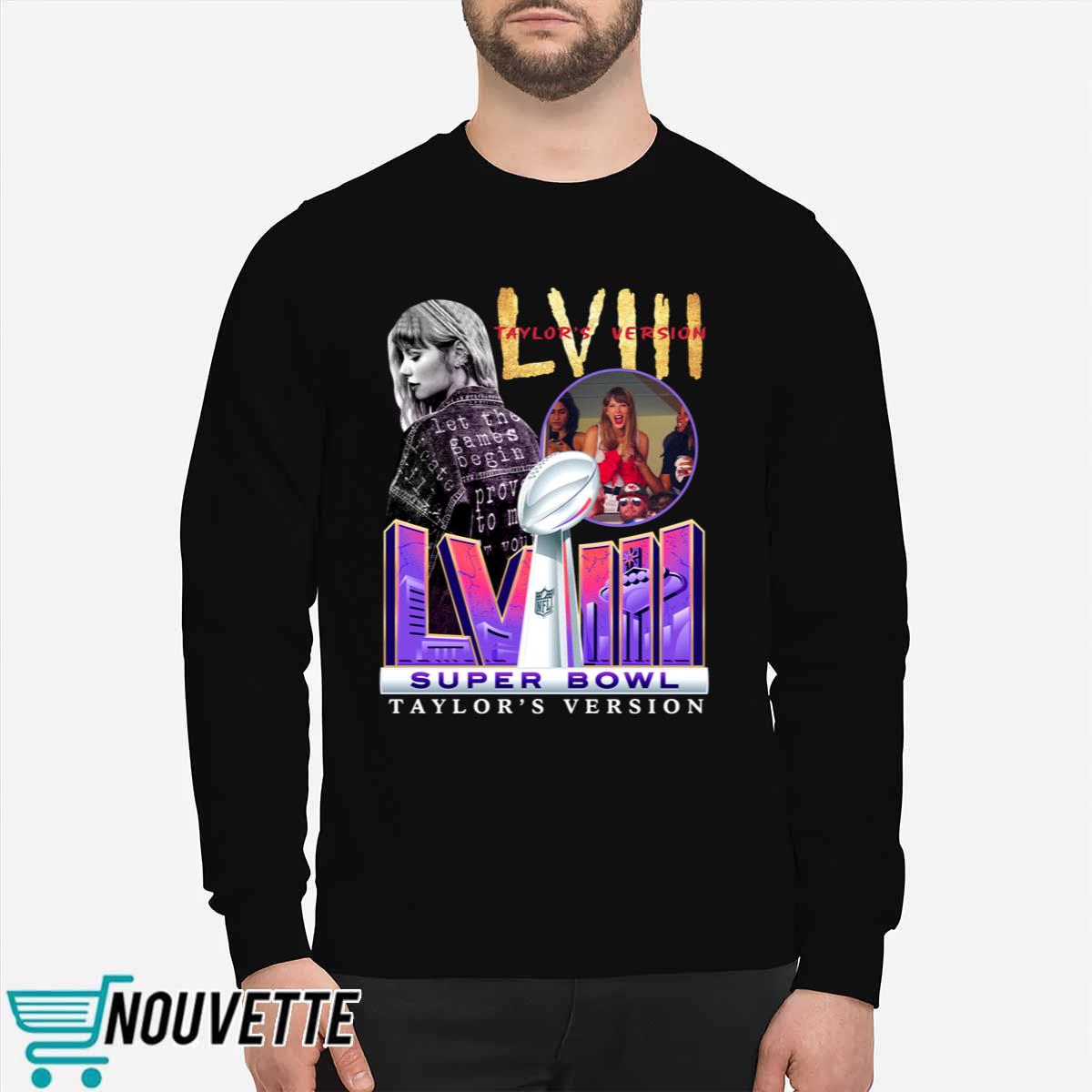 Super Bowl Lviii Taylor’s Version Shirt Super Bowl Lviii Taylor’s Version Shirt