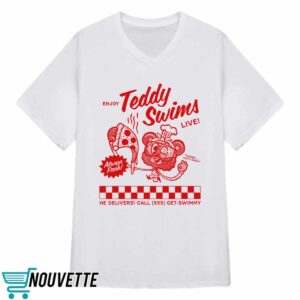 Teddy Swims Swimmy Pizza Shirt 2 Teddy Swims Swimmy Pizza Shirt