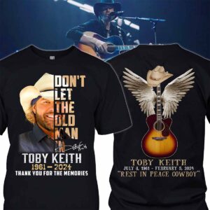 Toby Keith 1961 2024 Thank You For The Memories Shirt