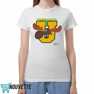 Vintage 90s Whatsamatta Bullwinkle J Moose Shirt Vintage 90s Whatsamatta Bullwinkle J Moose Shirt