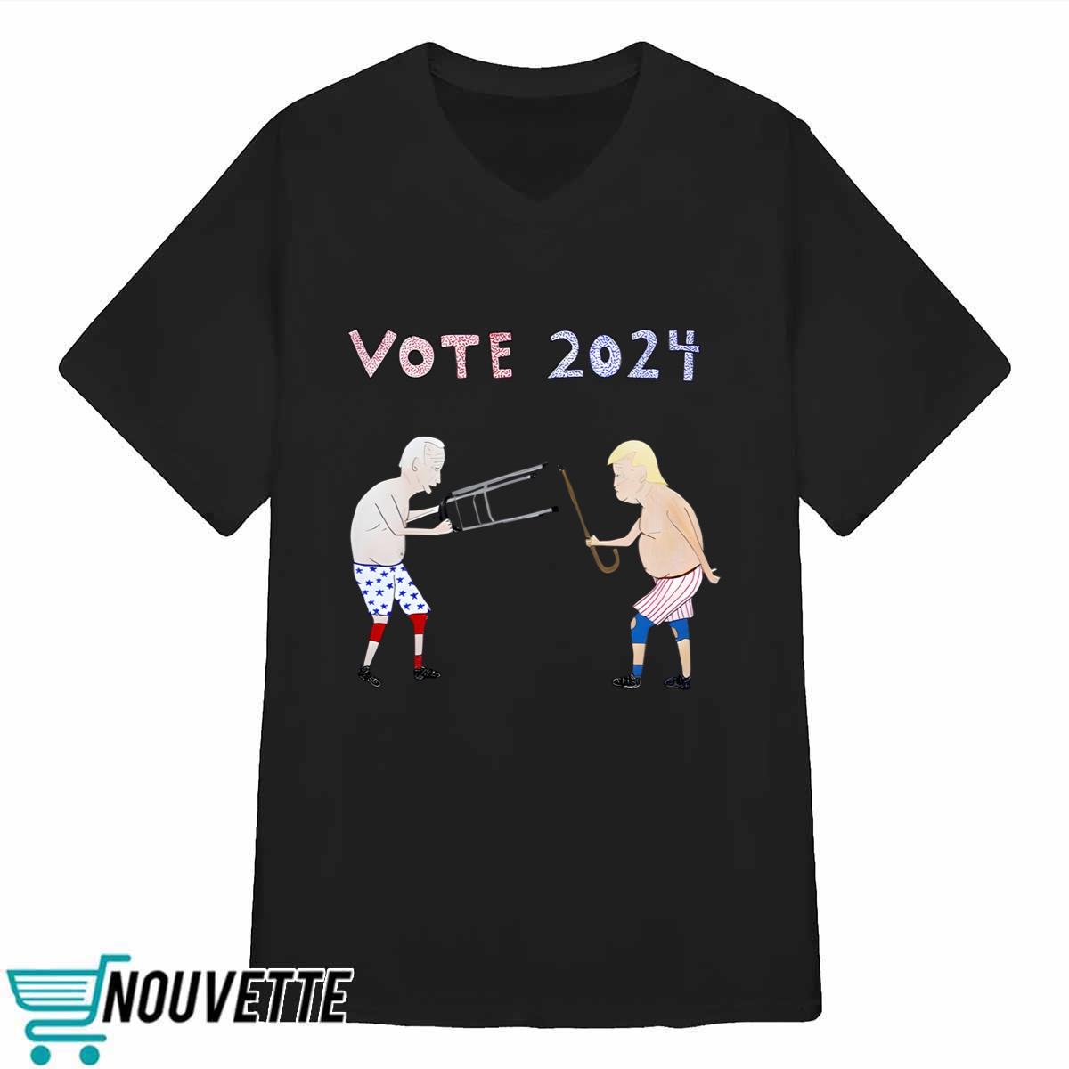 Vote 2024 Biden And Trump Shirt Vote 2024 Biden And Trump Shirt