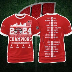 2024 Big Ten Basketball Tournament Champions Wisconsin Badgers Hoodie 2 2024 Big Ten Basketball Tournament Champions Wisconsin Badgers Hoodie
