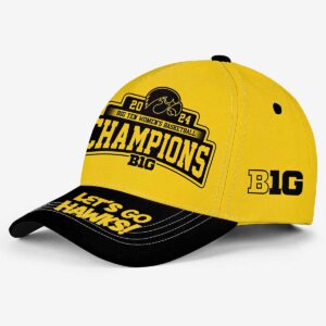 2024 Big Ten Womens Basketball Champions Iowa Hawkeyes Classic Cap 2024 Big Ten Womens Basketball Champions Iowa Hawkeyes Classic Cap