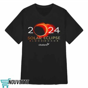 2024 Solar Eclipse blood donor shirt