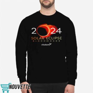 2024 Solar Eclipse blood donor shirt