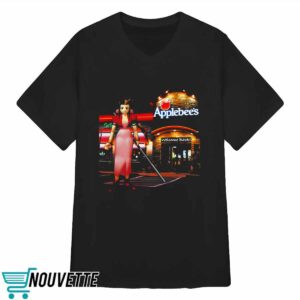 Advent Children My Aerith Applebee's Welcome Back Shirt