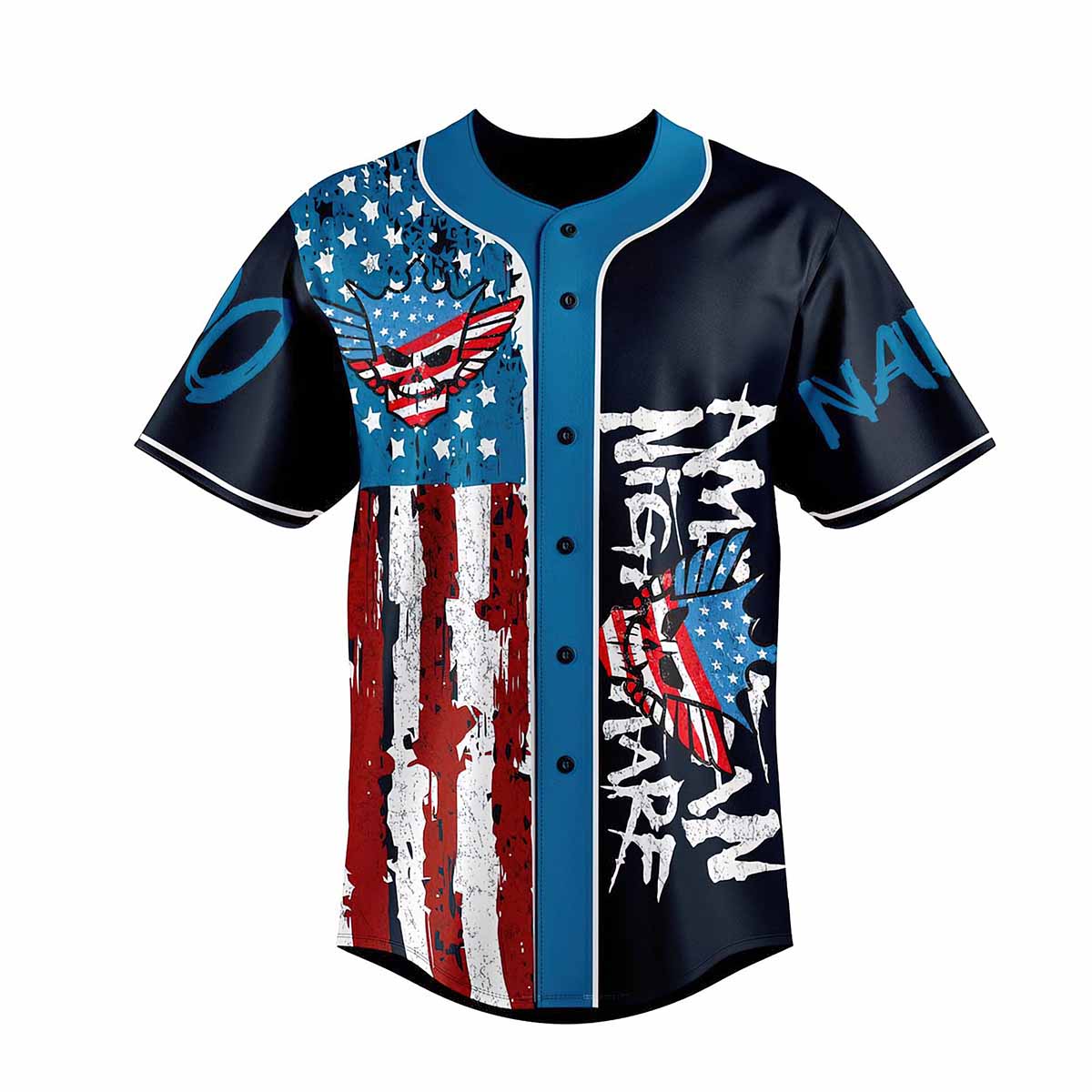 American Nightmare Cody Rhodes Custom Baseball Jersey American Nightmare Cody Rhodes Custom Baseball Jersey