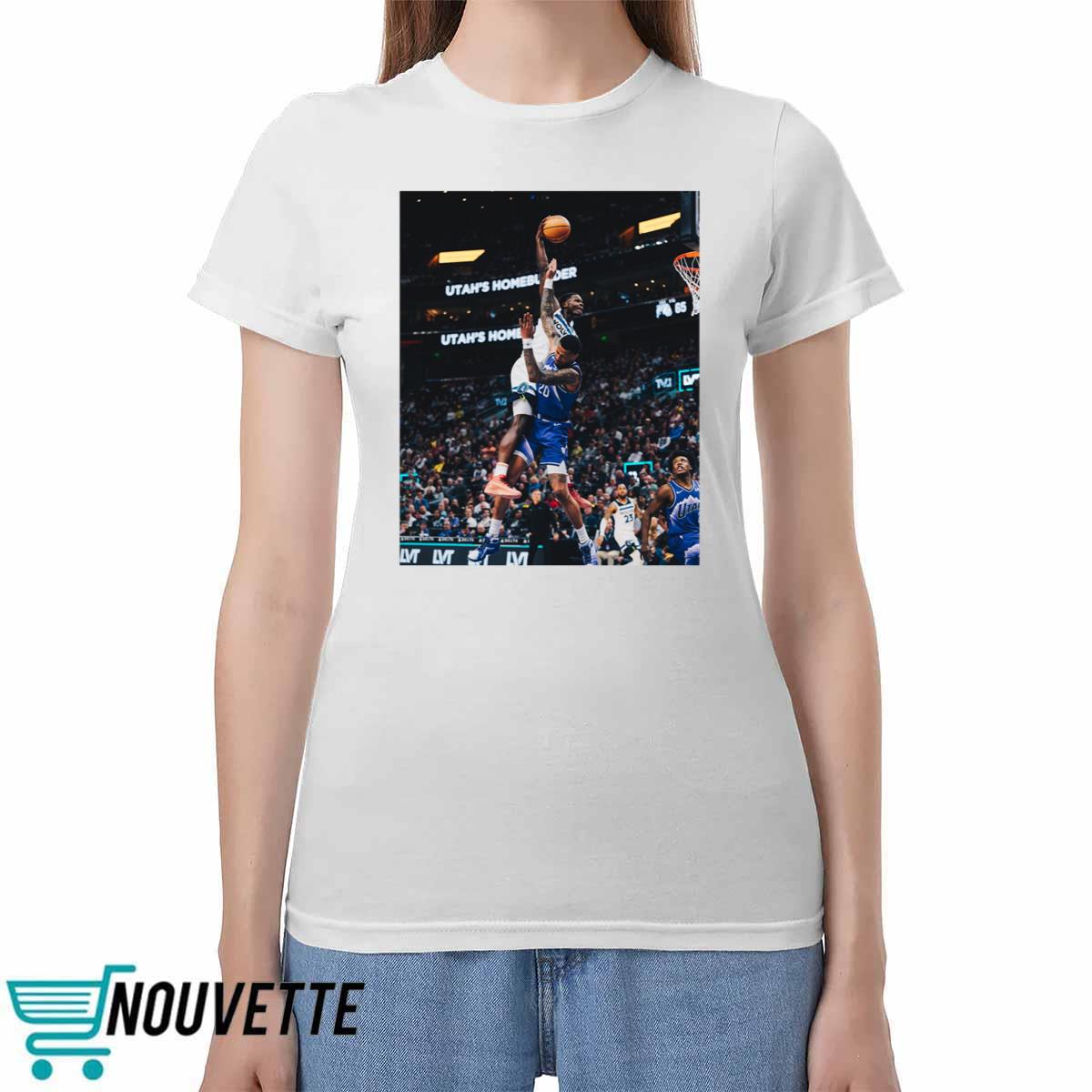 Anthony Edwards John Collins Best Dunk Of My Career Shirt 3 5 Anthony Edwards John Collins Best Dunk Of My Career Shirt