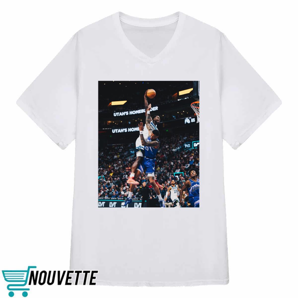 Anthony Edwards John Collins Best Dunk Of My Career Shirt Anthony Edwards John Collins Best Dunk Of My Career Shirt