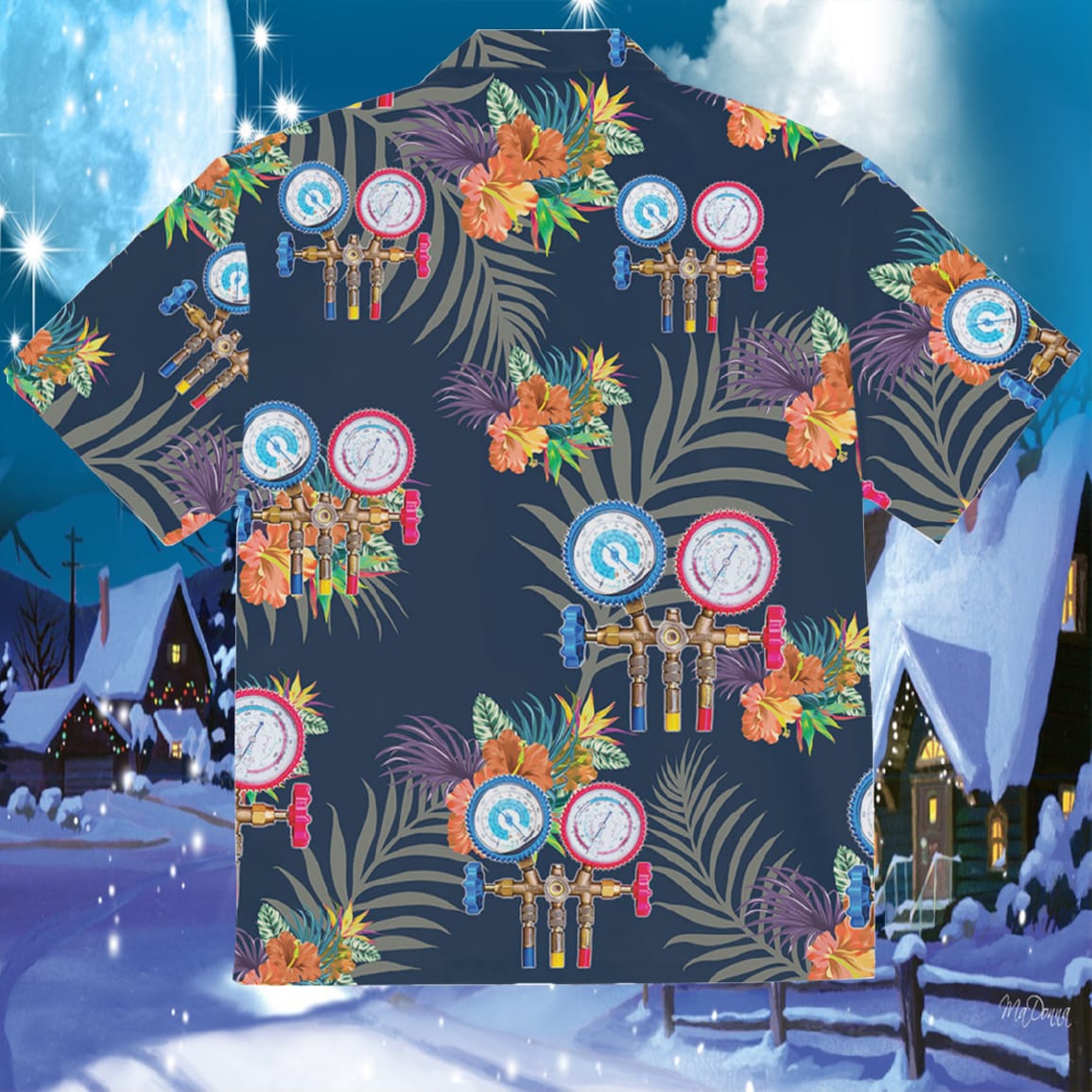 Awesome Hvac Tech Hawaiian Shirt Awesome Hvac Tech Hawaiian Shirt