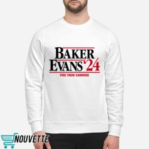 Baker Evans '24 Fire Them Cannons Shirt