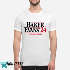 Baker Evans '24 Fire Them Cannons Shirt