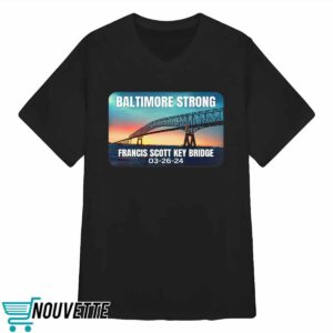 Baltimore Bridge Collapse T-Shirt Francis Scott 3 Baltimore Bridge Collapse T Shirt Francis Scott